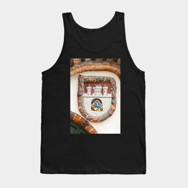 Coat of arms, city arms, Lüneburg, Lüneburg Heath, city, detail, old town Tank Top by Kruegerfoto